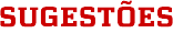 sugestões