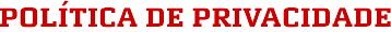política de privacidade